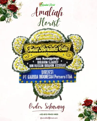 Papan Bunga Duka di Galudra
